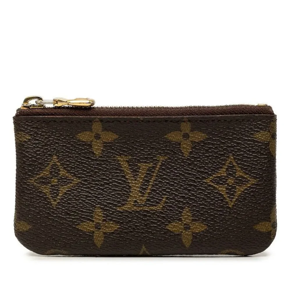 Louis Vuitton Monogram Pochette Cle Coin Case